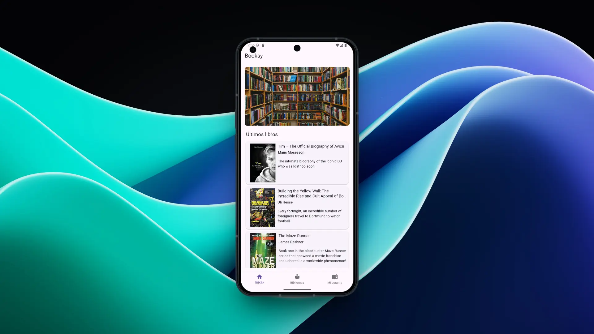 Booksy – Biblioteca digital
